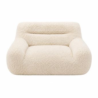 GOODSILO Space-Saving Compressed Upholstered Sofa