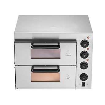 YIORTWO Commercial Countertop Electric Pizza Oven for 14 Inch Pizza Indoor Use