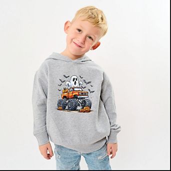 Monster Truck Ghost - Toddler Hoodie