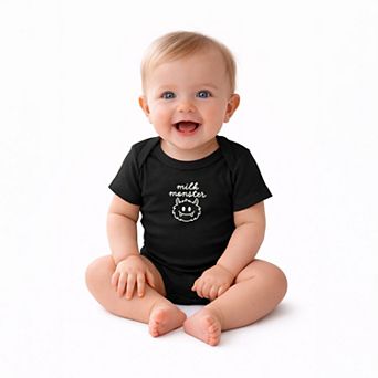 Milk Monster - Infant Short Sleeve Graphic Bodysuit
