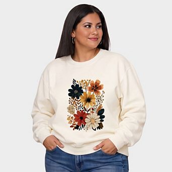 Autumn Floral - Women's Plus Sweatshirt