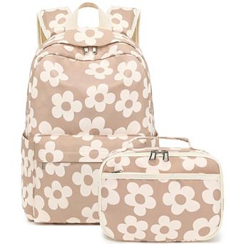 Cute Kids Backpack and Lunch Box Set for School and Outdoor Activities 2 pc