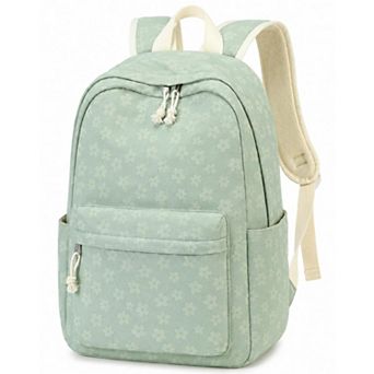 Corduroy Laptop Backpack Large Capacity Bookbag For Teens College School Travel