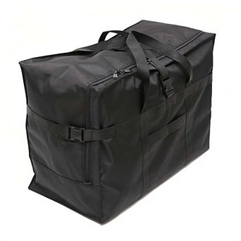 Waterproof 600D Nylon Large Travel Duffel Bag Carry On Weekend Overnight Luggage