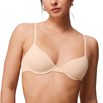 Women Small Chest Demi Bra Underwire Lightly Padded Soft Support