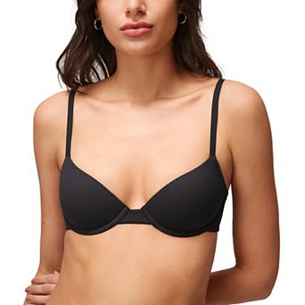 Women Small Chest Demi Bra Underwire Lightly Padded Soft Support