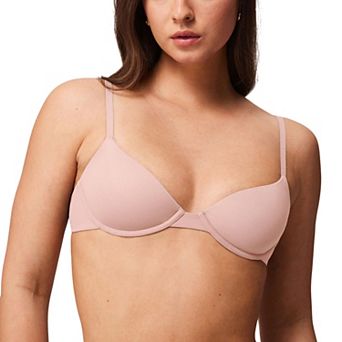 Women Small Chest Demi Bra Underwire Lightly Padded Soft Support