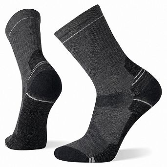 1-Pack Mens Merino Wool Light Cushion Crew Hiking Socks