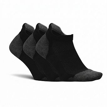 3 Pairs Max Cushion No Show Tab Athletic Wicking Running Socks For Men Women