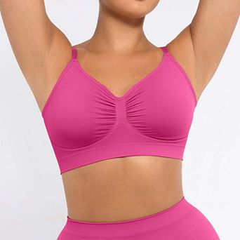 FeelinGirl Everyday Wireless Bra Unlined Soft Bra