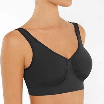 FeelinGirl No Underwire Wide Straps Everyday Bra Bundle