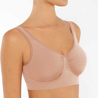 FeelinGirl No Underwire Wide Straps Everyday Bra Bundle