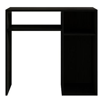 31 Inch Writing Desk with Shelf Cabinet