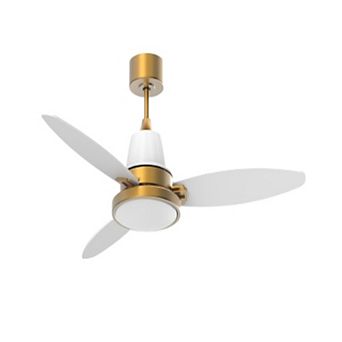 52-Inch Indoor DC Motor Ceiling Fan with 3CCT Dimmable LED Light and Remote