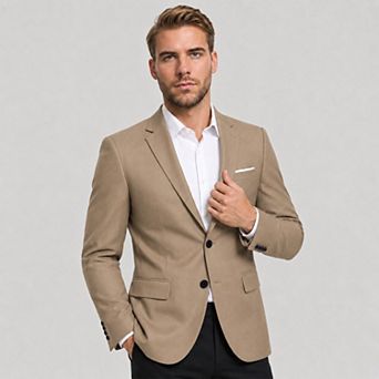 Men's Suit Blazer Two-Button Modern Fit Dress Jacket Business Sport Coat