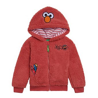 Sesame Street Cosplay Fleece Zip-Up Hoodie