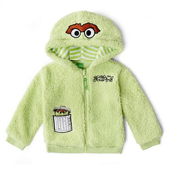 Sesame Street Cosplay Fleece Zip-Up Hoodie