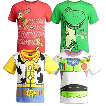 Disney's Toy Story 4-Pack Short Sleeve T-Shirts