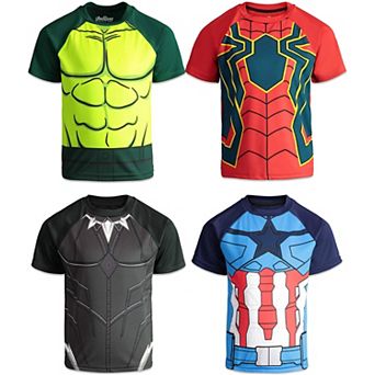 Marvel Avengers Cosplay 4-Pack T-Shirts