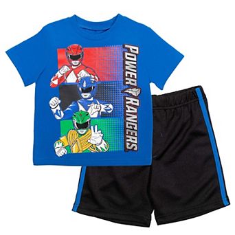 Power Rangers Athletic 2 pc T-Shirt and Shorts Set
