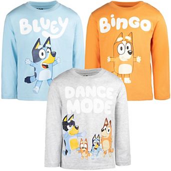 Bluey 3-Pack Long Sleeve T-Shirts