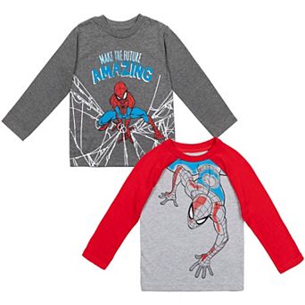 Marvel Spider-Man 2-Pack Long Sleeve T-Shirts
