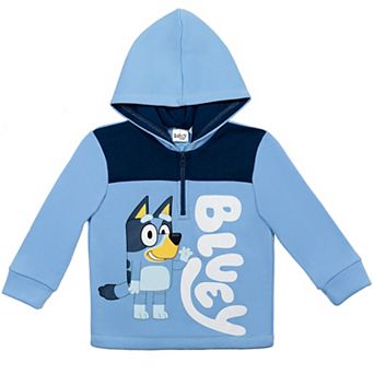 Bluey Fleece Quarter-Zip Hoodie