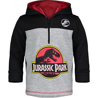 Jurassic World Jurassic Park T-Rex Fleece Quarter-Zip Hoodie