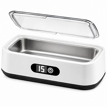 Portable Ultrasonic Jewelry Cleaner, Lightweight Deep-Cleaning Machine for Eyeglasses, Watch & More
