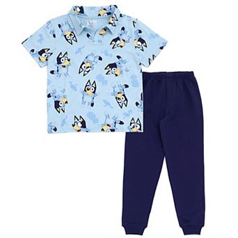 Bluey 2 pc Polo and Pants Set
