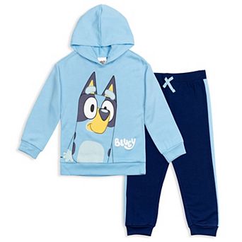 Bluey Fleece 2 pc Hoodie and Joggers Set