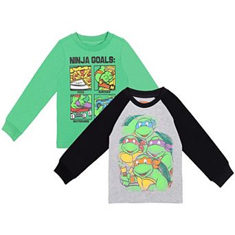 Nickelodeon Teenage Mutant Ninja Turtles 2-Pack Long Sleeve T-Shirts