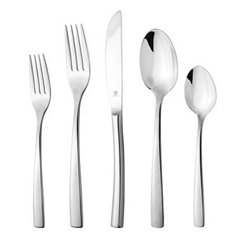 Danialli Silverware Set, Durable 18/10 Stainless Steel Flatware Set, Dishwasher Safe, Built to Last