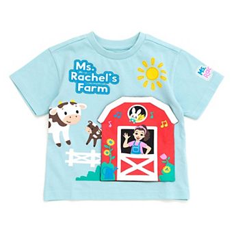 Ms. Rachel Short Sleeve T-Shirt with 3D Flap