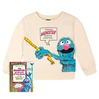 Sesame Street Sweatshirt and Book Set