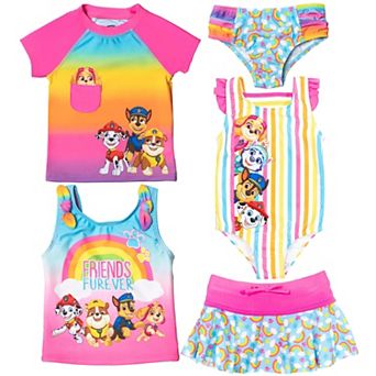Paw Patrol Rash Guard and One Piece Swimwear Set