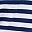 White Blue Stripe