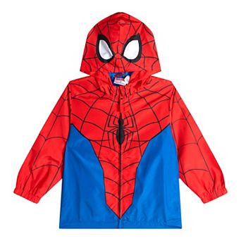 Marvel Spider-Man Cosplay Hooded Windbreaker