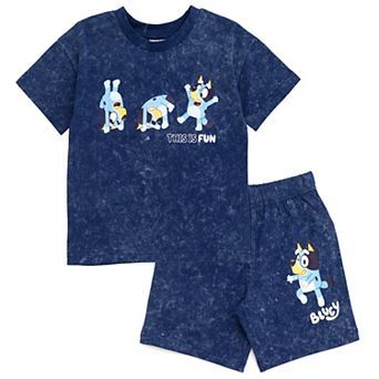 Bluey 2 pc T-Shirt and Shorts Set