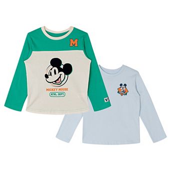 Disney's Mickey Mouse 2-Pack Long Sleeve T-Shirts