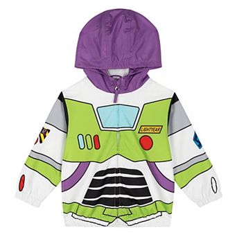 Disney Toy Story Buzz Lightyear Hooded Windbreaker Jacket