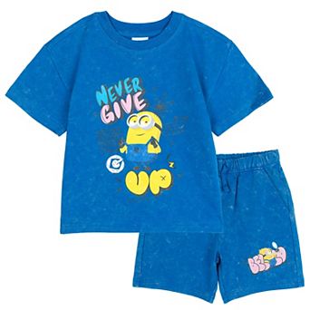 Minions Wash 2 pc T-Shirt and Shorts Set