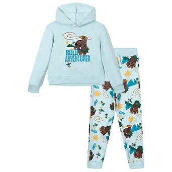Disney Moana Maui Fleece 2 pc Hoodie and Pants Set