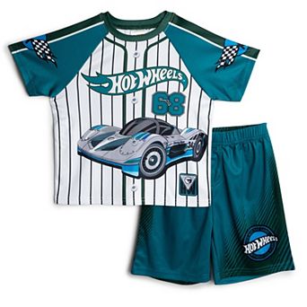Hot Wheels Baseball Jersey and Shorts Set
