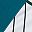 Teal Black Pinstripe