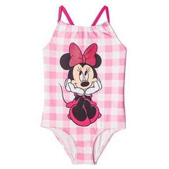 Disney Minnie Mouse Sleeveless One Piece Bathing Suit