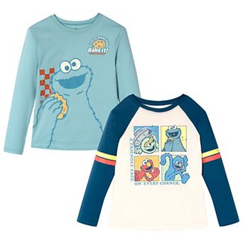 Sesame Street 2-Pack Long Sleeve Tees