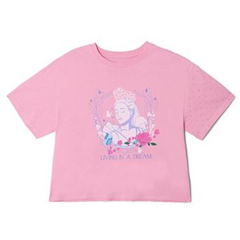 Wicked Cropped Drop Shoulder T-Shirt