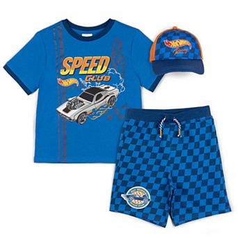Hot Wheels Racing T-Shirt and Shorts Set