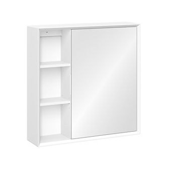 RiverRidge Home Wall Medicine Cabinet with Mirror & Shelves